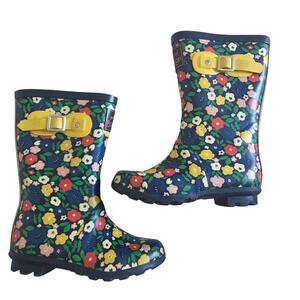 Mini Boden Floral Print Rain Boots